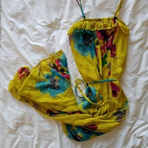 Pretty floral maxi dress